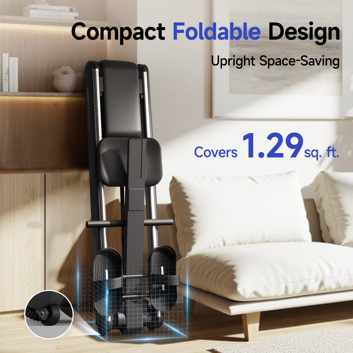 YPOO Magnetic Rowing Machines, 16 Levels Resistance