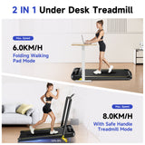 YPOO ZP01 Foldable Treadmill with Incline, Black Color